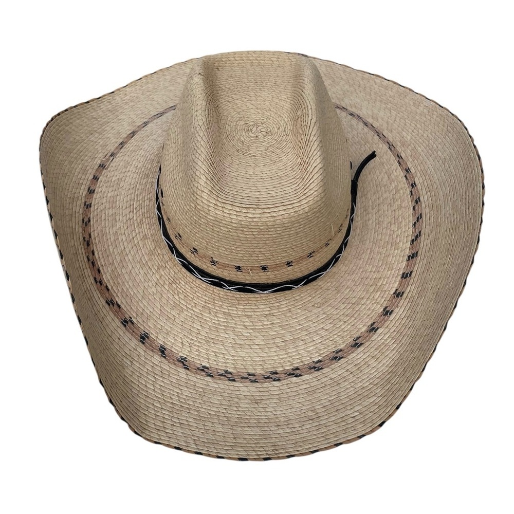 Bullhide straw cowboy hat cowgirl western country festival tan brown - Picture 2 of 6